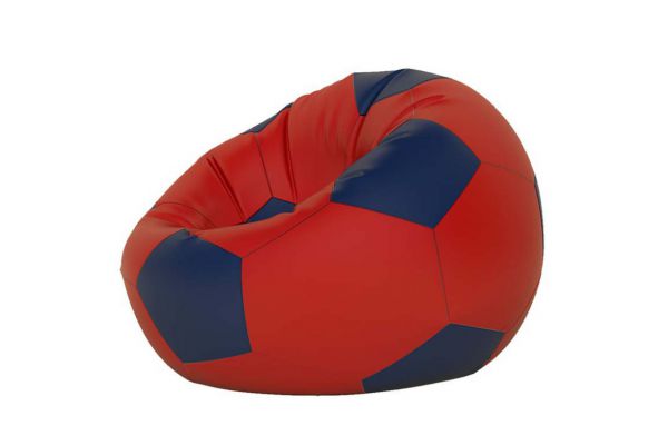 Кресло-мешок Мяч малый красный-синий