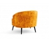 Кресло для отдыха Марсель микровелюр фреска горчица