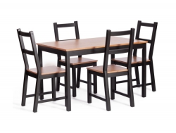 Обеденный комплект Соната Sonata dining set антик /чёрный