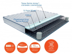 Матрас Брюс 180х190 мм