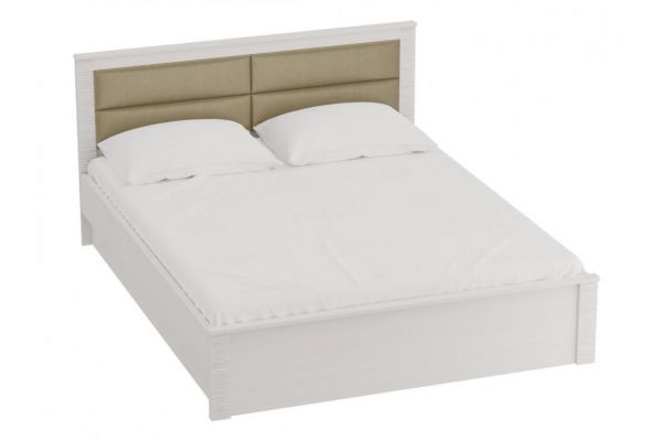 Кровать Элана 1400 с основанием Бодега белая