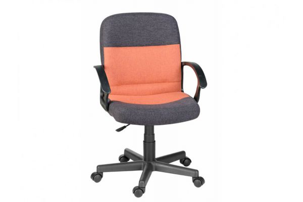 Кресло офисное Вейтон Home оранжевый-сливовый