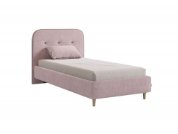 Кровать 900 Лео нежно-розовый