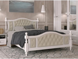 Кровать Жасмин 1400 Белый античный