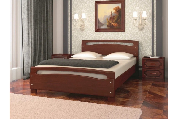 Кровать Камелия-2 1400 Орех