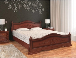 Кровать Карина-1 1600 Орех