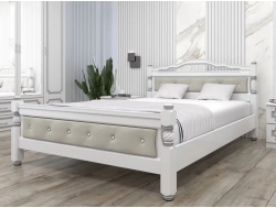 Кровать Карина-11 1600 Белый жемчуг