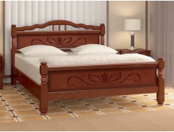 Кровать Карина-5 1600 Орех