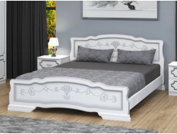 Кровать Карина-6 1400 Белый жемчуг