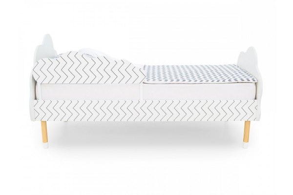 Кровать Stumpa Облако с бортиком рисунок Геометрия Зигзаги