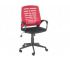 Офисное кресло Ирис стандарт черный/красный
