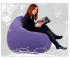 Кресло-мешок Капля XL фиолетовый