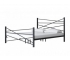 Кровать металлическая Ника Черный