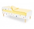 Кровать Stumpa Классика с бортиком рисунок Треугольники желтый,синий,розовый