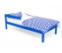 Кровать Svogen Classic с бортиком синий