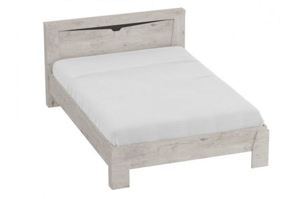 Кровать Соренто с основанием 1800 Дуб Бонифаций