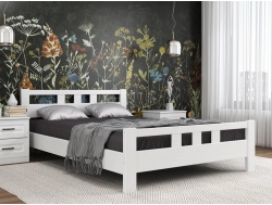 Кровать Вероника-2 1400 Белый античный