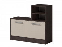 Комод Энтер Венге-Дуб Молочный