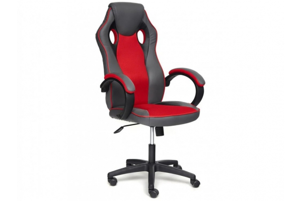 Кресло Racer gt new металлик/красный