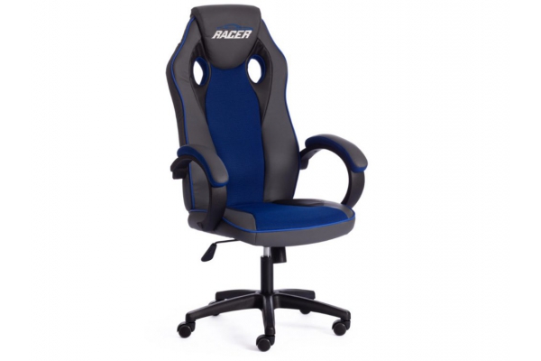 Кресло Racer gt new металлик/синий