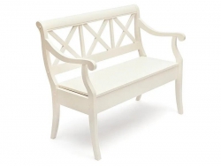 Скамейка Albizzi Альбицци pure white