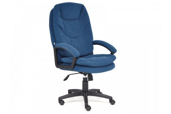 Кресло Comfort lt флок синий