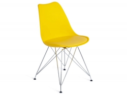 Стул Tulip iron chair mod.EC-123 желтый