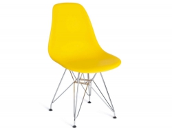 Стул Cindy Iron chair Eames mod. 002 желтый
