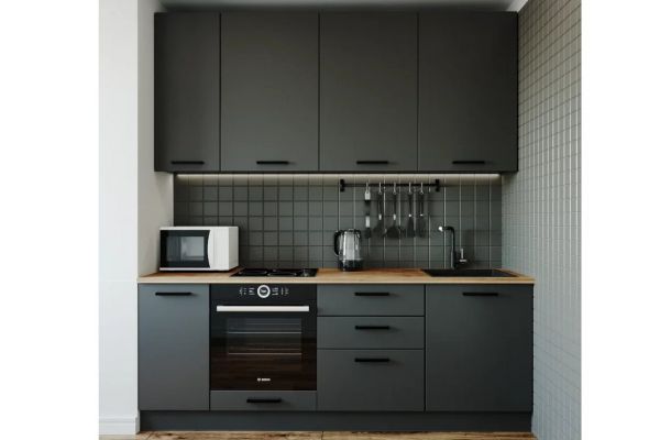Кухня Антрацит 2200 (верх 950мм)