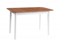 Стол раздвижной Соната Люкс антик/белый