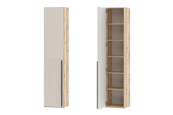 Шкаф для белья Арден 200.01 Фасад ПВХ Левый