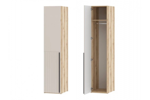 Шкаф для одежды Арден 200.02 Фасад ПВХ Левый