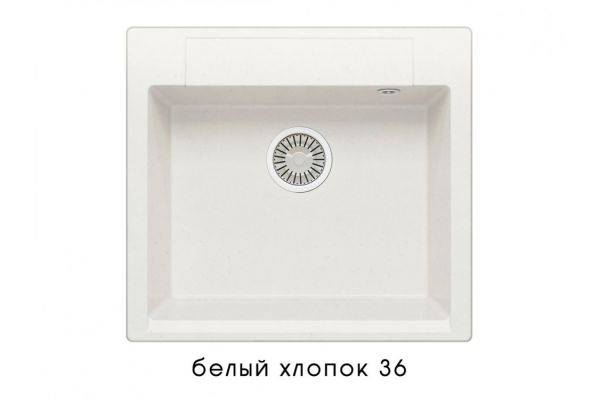 Мойка Polygran Argo-560 Белый хлопок 36