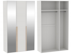 Шкаф 3-дверный с двумя зеркалами Аврора