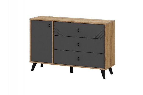 Комод 3 ящика Байкал со створкой