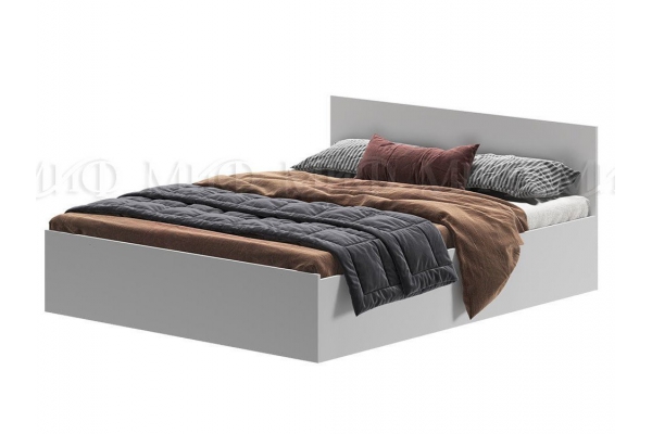 Кровать 1600 Бася Миф Белый