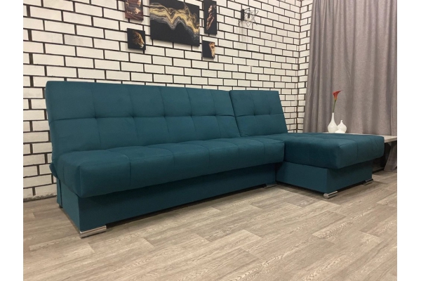 Диван Белиз с оттоманкой Velutta LUX 20