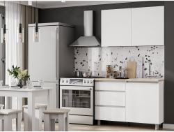 Кухонный гарнитур Денвер 1200 Белый