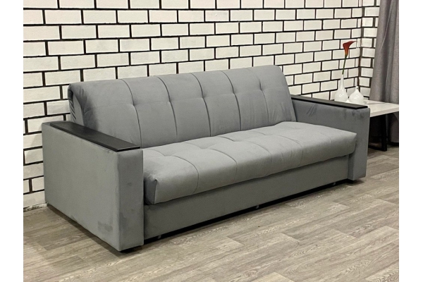 Диван Аккордеон 1400 Velutta LUX 32 накладки МДФ