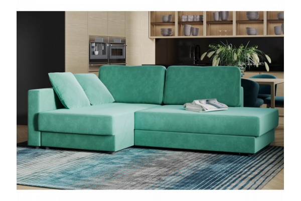 Диван-кровать угловой Бостон Кашемир 672