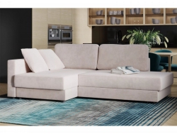 Диван-кровать угловой Бостон Onix 03 темно-бежевый
