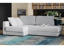 Диван-кровать угловой Бостон Ультра смог