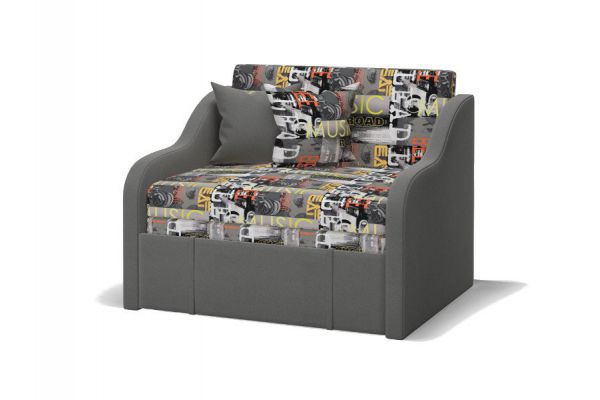 Диван детский Том Music/Joy grafit