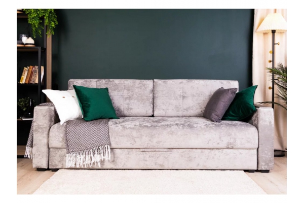 Диван прямой Тургояк Светло-серый ocean 960