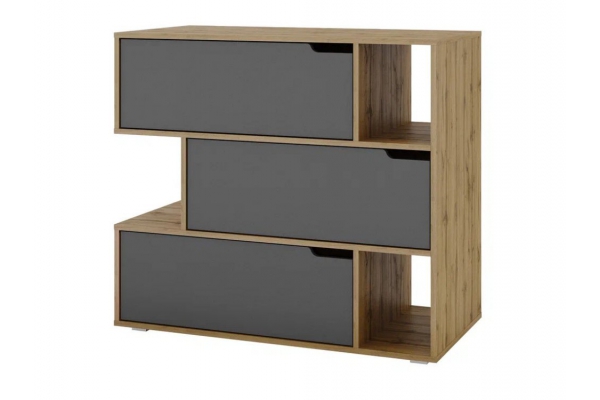 Комод Харви вотан/графит