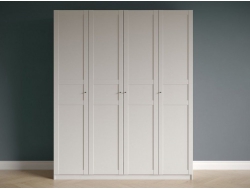 Шкаф 4-х дверный Фрея с глухими дверями