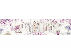 Кухонный фартук глянцевый R-26