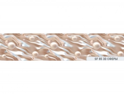 Кухонный фартук глянец SF-85 3D сферы