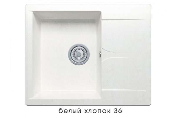 Мойка Polygran Gals-620 Белый хлопок 36