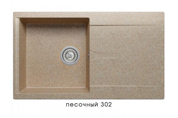 Мойка Polygran Gals-860 Песочный 302